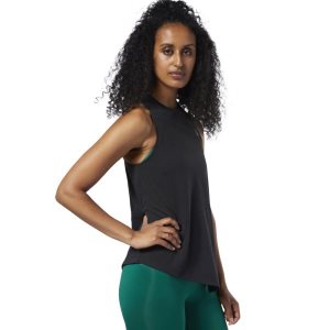 Reebok Workout Ready Supremium Muskelshirt Damen - Schwarz - DE 102-FBX